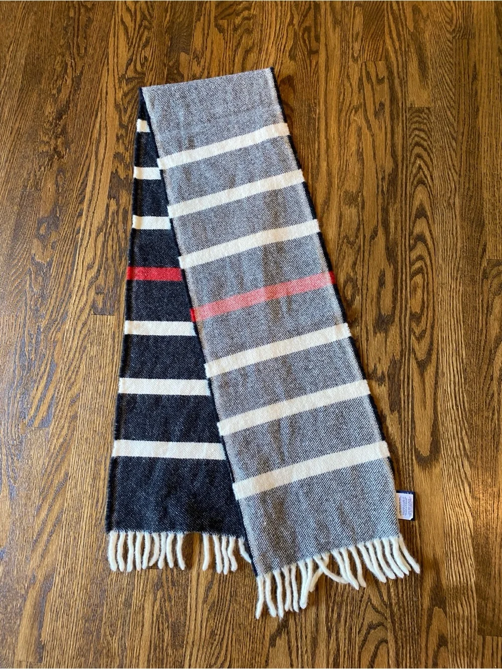Fairbault woolen mill Co 100% pure wool scarf heritage fisherman outdoors